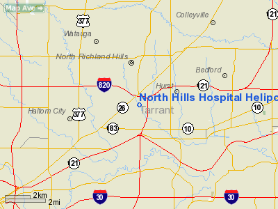 North Hills Hospital Heliport picture