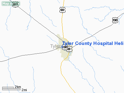 Tyler County Hospital Heliport picture