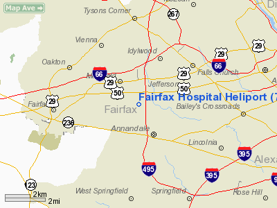 Fairfax Hospital Heliport picture