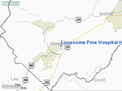 Lonesome Pine Hospital Heliport picture