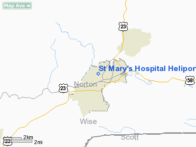 St Mary's Hospital Heliport picture