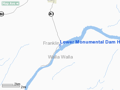 Lower Monumental Dam Heliport picture