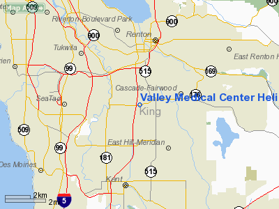 Valley Medical Center Heliport picture