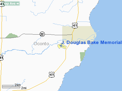 J. Douglas Bake Memorial. Airport picture