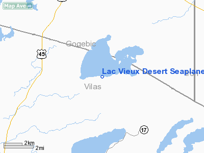 Lac Vieux Desert Seaplane Base Airport picture