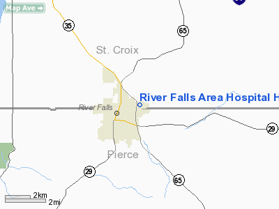 River Falls Area Hospital Heliport picture