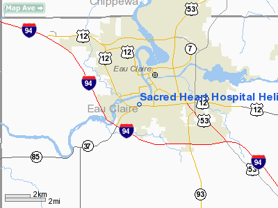 Sacred Heart Hospital Heliport picture