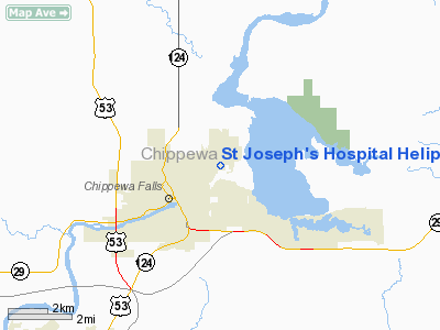 St Joseph's Hospital Heliport picture