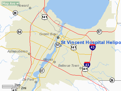 St Vincent Hospital Heliport picture