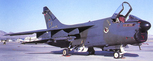 
4450th TG A-7D at Nellis AFB.