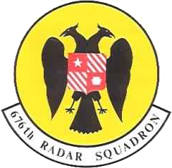 
Emblem of the 676th Aircraft Control and Warning Squadron