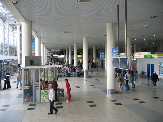 
Interior of departures at Vnukovo