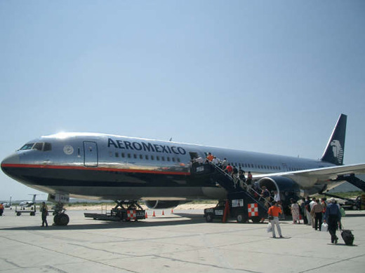 
Aeroméxico Boeing 767-300 at Terminal 1