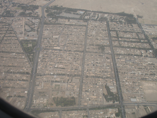 
Aerial view of Birjand, a few minutes before arriving at Birjand Airport