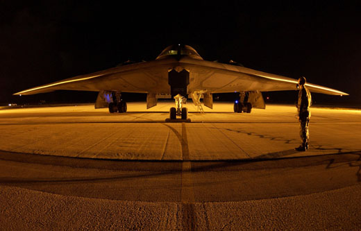 
This B-2 Spirit was photographed in 2004 at Andersen