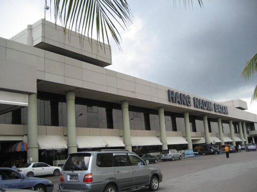 Hang Nadim Airport in Batam island, south of Singapore