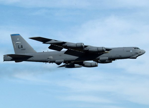 
Boeing B-52H-160-BW AF Serial No. 60-0062 of the 20th Bomb Squadron