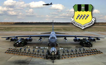 
B-52H bomber at Barksdale AFB, Louisiana