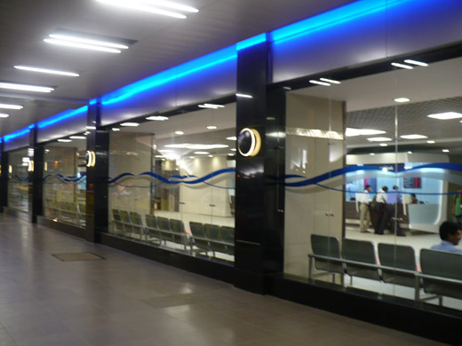 
Newly renovated International Arrivals at Terminal 2