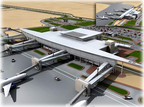 
New terminal at Borg El Arab Airport