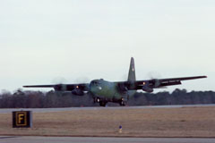 
C-130 Taking off from McEntire