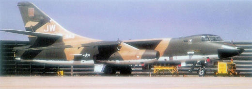 
A-7Ds of the 354th TFW at Korat, 1972