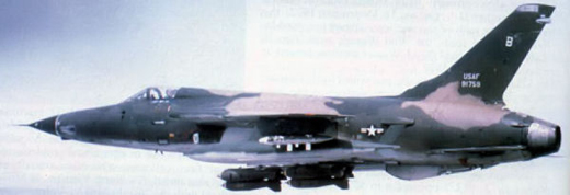 
Republic F-105D-6-RE Thunderchief Serial 59-1758 of the 44th Tactical Fighter Squadron - deployed to Korat Royal Thai Air Force Base from Kadena AB, Okinawa, 1965. This aircraft was shot down over Laos 12/5/1967. Pilot KIA.