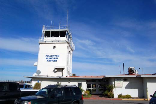 
Fullerton Municipal Airport tower
