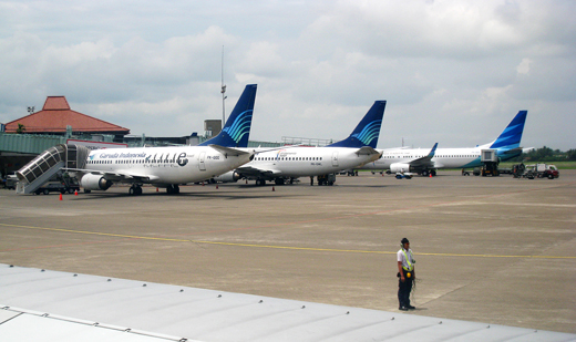 
Garuda Indonesia at terminal 2
