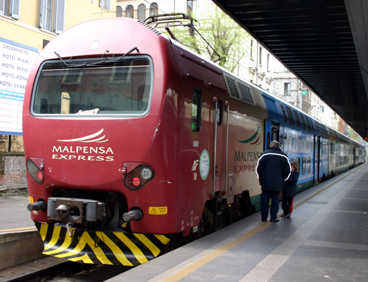 
Malpensa Express at Milano-Cadorna Railway Station