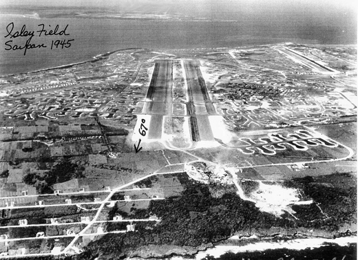 
Isley Field, Saipan, 1945