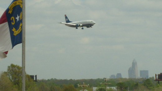 
Airport diagram showing the three north/south parallel runways with the intersecting runway 5/23.