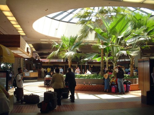 
Kahului Airport lobby/arrival area