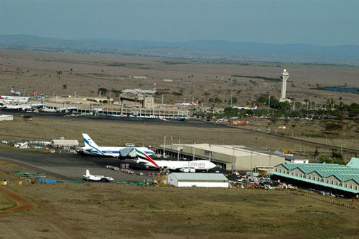 
The cargo terminal