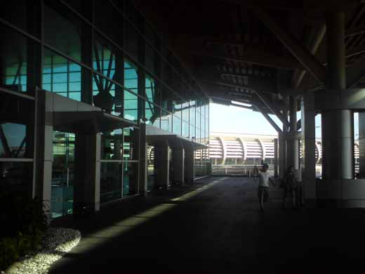 
Outside departure hall, Terminal 1