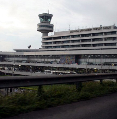 
Farther view of the airport.