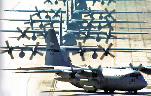 
C-130s of the 19th Airlift Wing