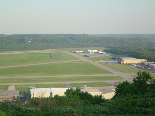 
Lunken Airport from Alms Park