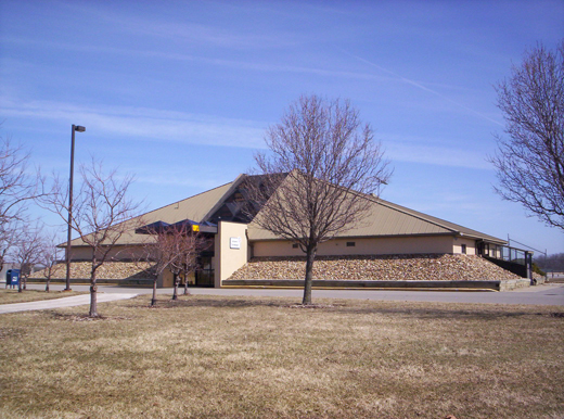 
Airport terminal building at MFD.