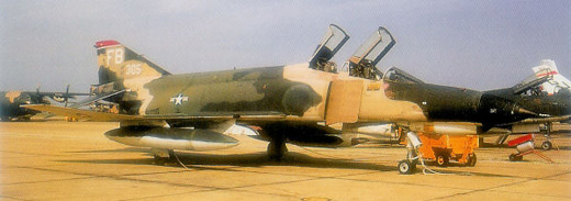 
McDonnell Douglas F-4E-35-MC Phantom II, AF Serial No. 67-0305 of the 43d TFS.