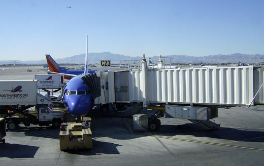 
Southwest Airlines passenger gates