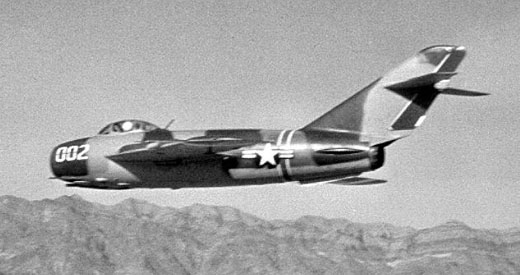 
HAVE FERRY, the second of two MiG-17F 