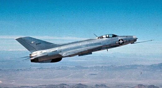 
HAVE DOUGHNUT, (MiG-21F-13) flown by United States Navy and Air Force Systems Command during its 1968 exploitation.