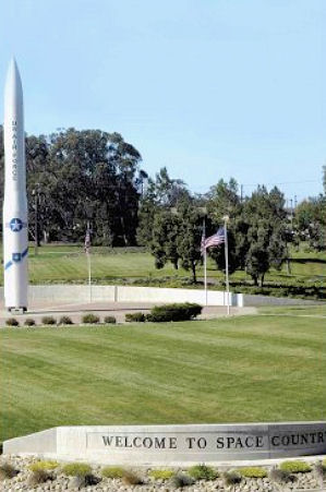 
Minuteman I missile on display at Vandenberg AFB
