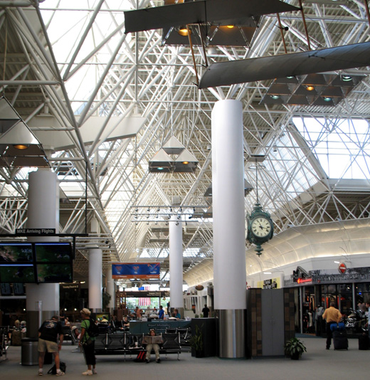 
Interior of main terminal
