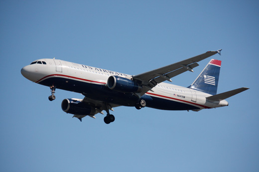 
US Airways A320, a type the carrier has often used at ROC.