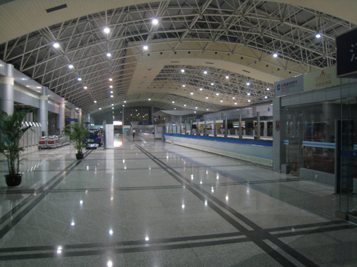 
Terminal interior