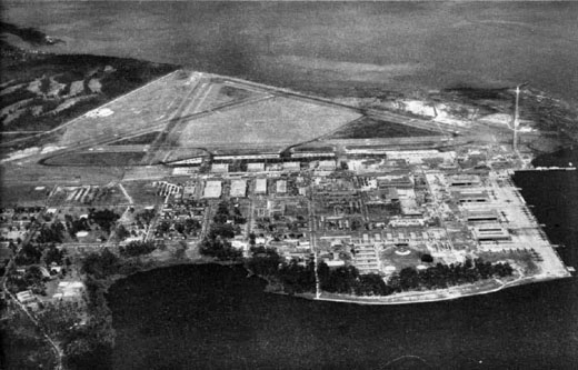 
Aerial view of NAS Jacksonville in the mid-1940s