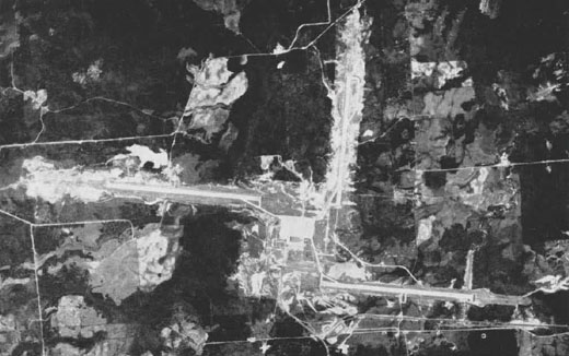 
Aerial view of NAS Meridian in the early 1960s