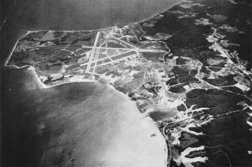 
Aerial view of NAS Patuxent River in the mid-1940s